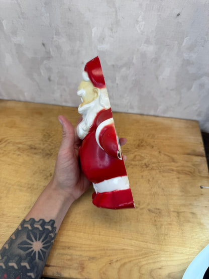 Plastic Santa Claus Blow Mold Vintage #1674