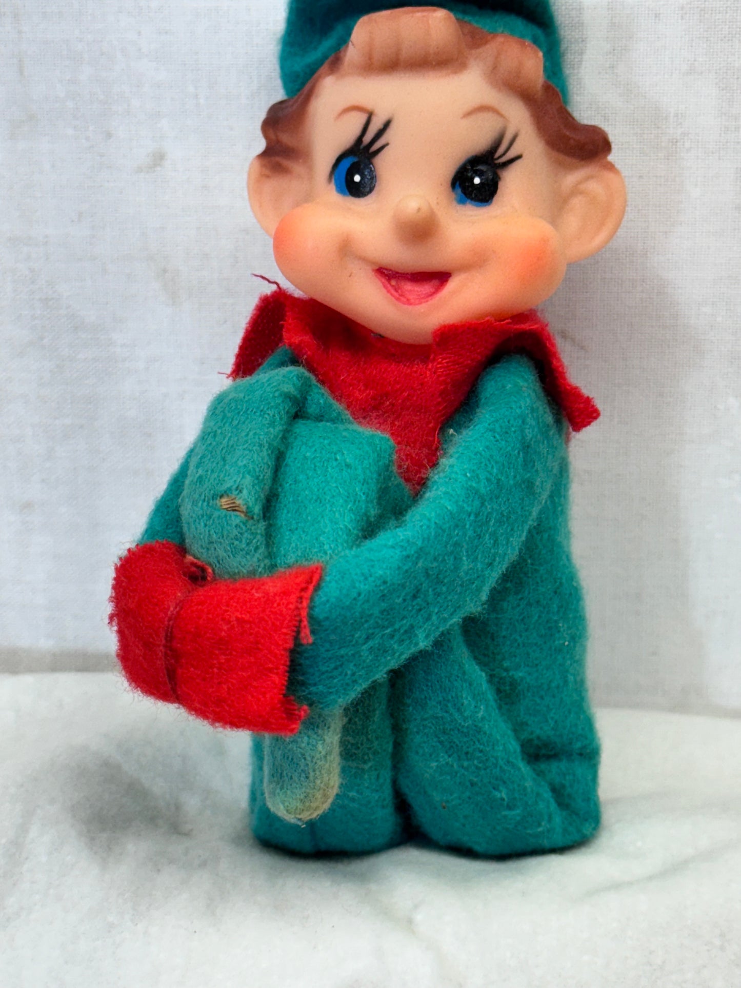 Japan Green Knee Hugger Elf Vintage #1710