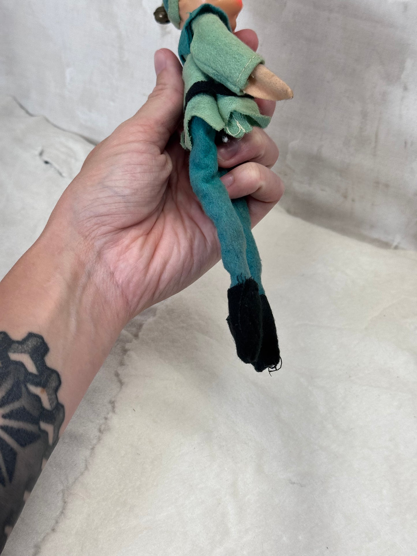 Green Japan Knee Hugger Elf Vintage #1868