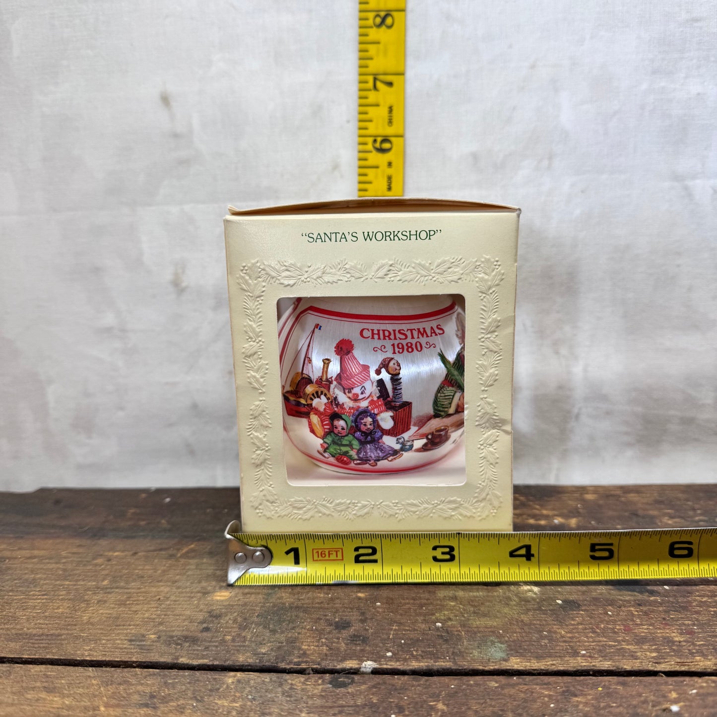 Santa’s Workshop Tree Trimmer Collection 1980 NOS Ornament #2201