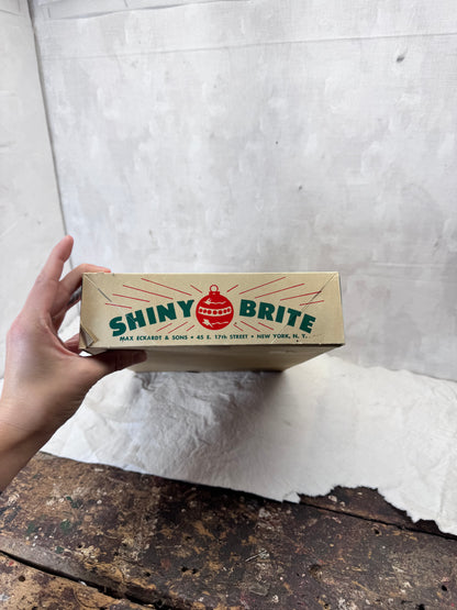 Shiny Brite Ornament Empty Box Vintage #1928