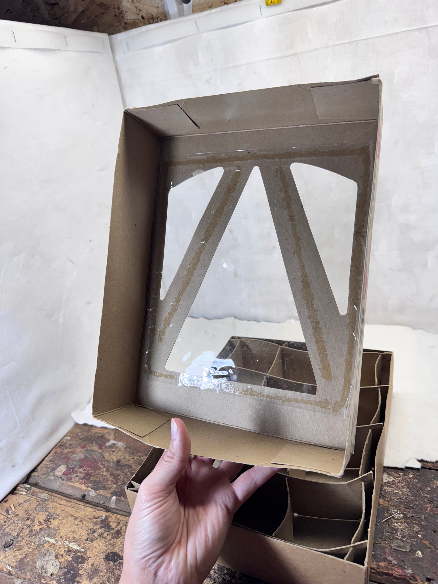 Shiny Brite Ornament Empty Box Vintage #1928