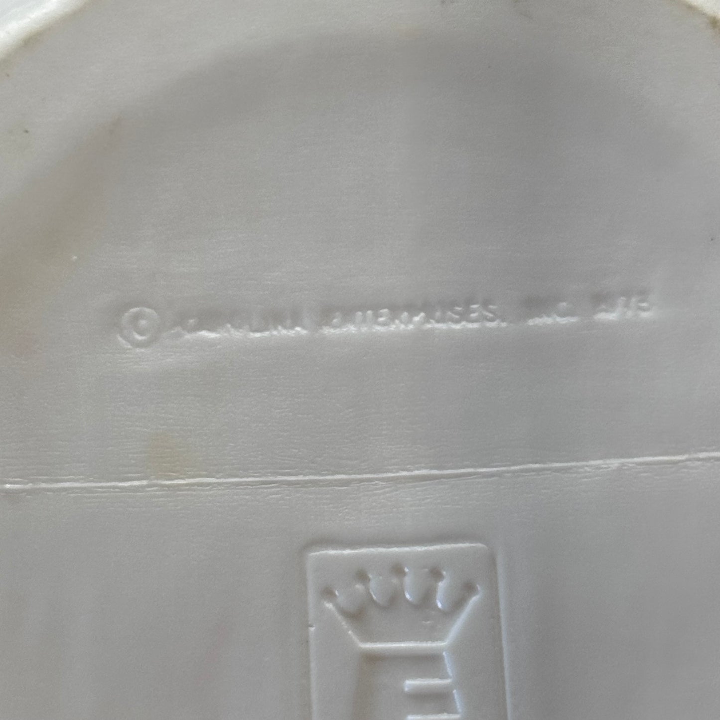 Empire Santa Cookie Jar Blow Mold Vintage #2057