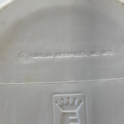 Empire Santa Cookie Jar Blow Mold Vintage #2057