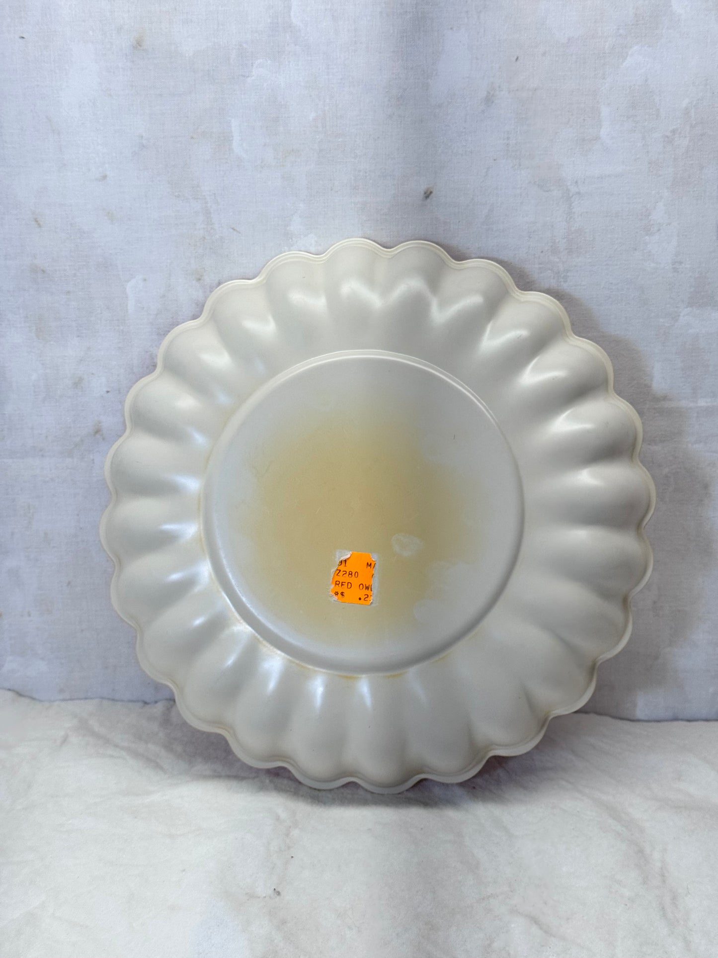 Santa Claus Vintage Plastic Christmas Bowl #2075