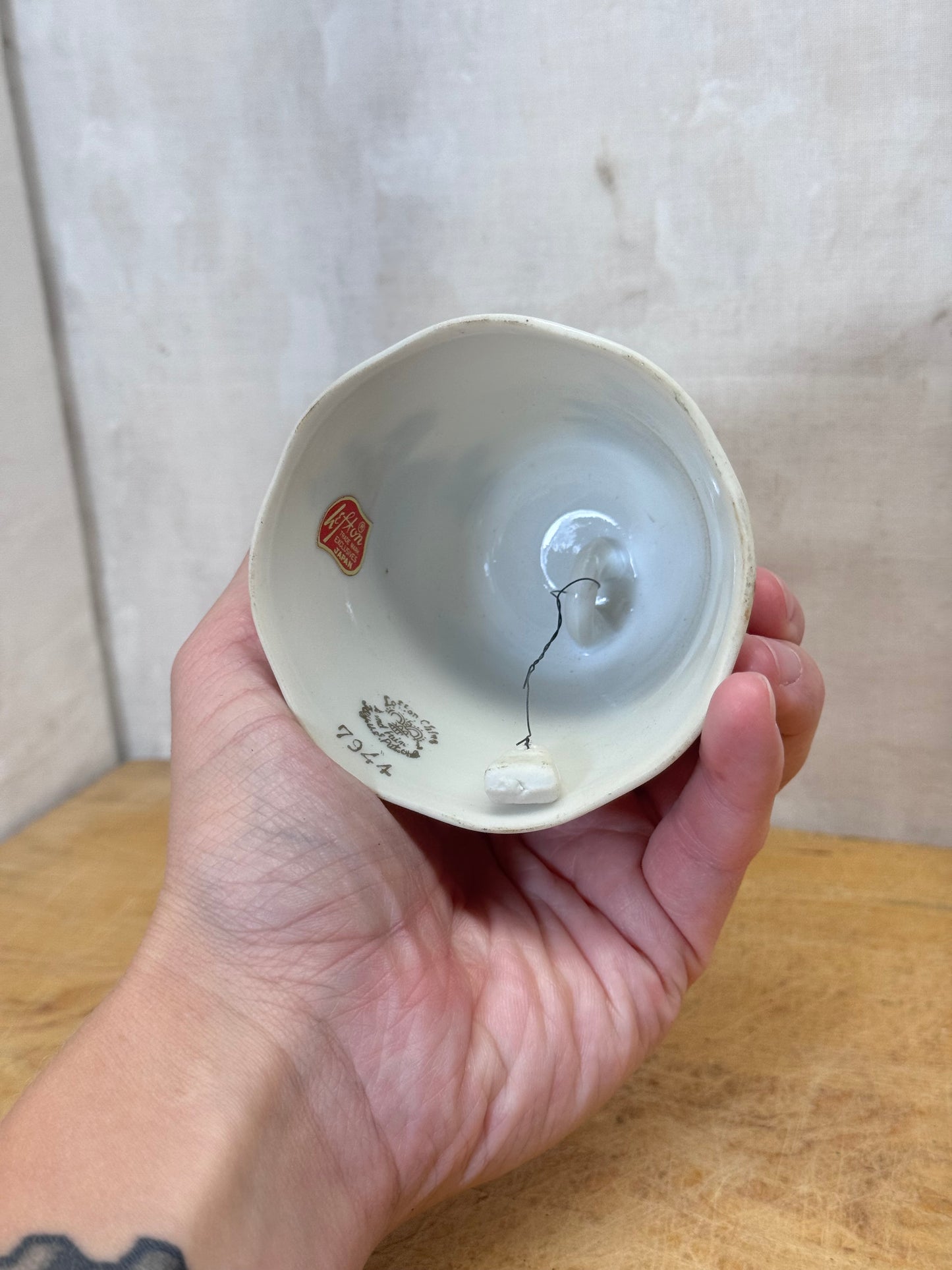 Lefton Japan Mistletoe Bell #1715