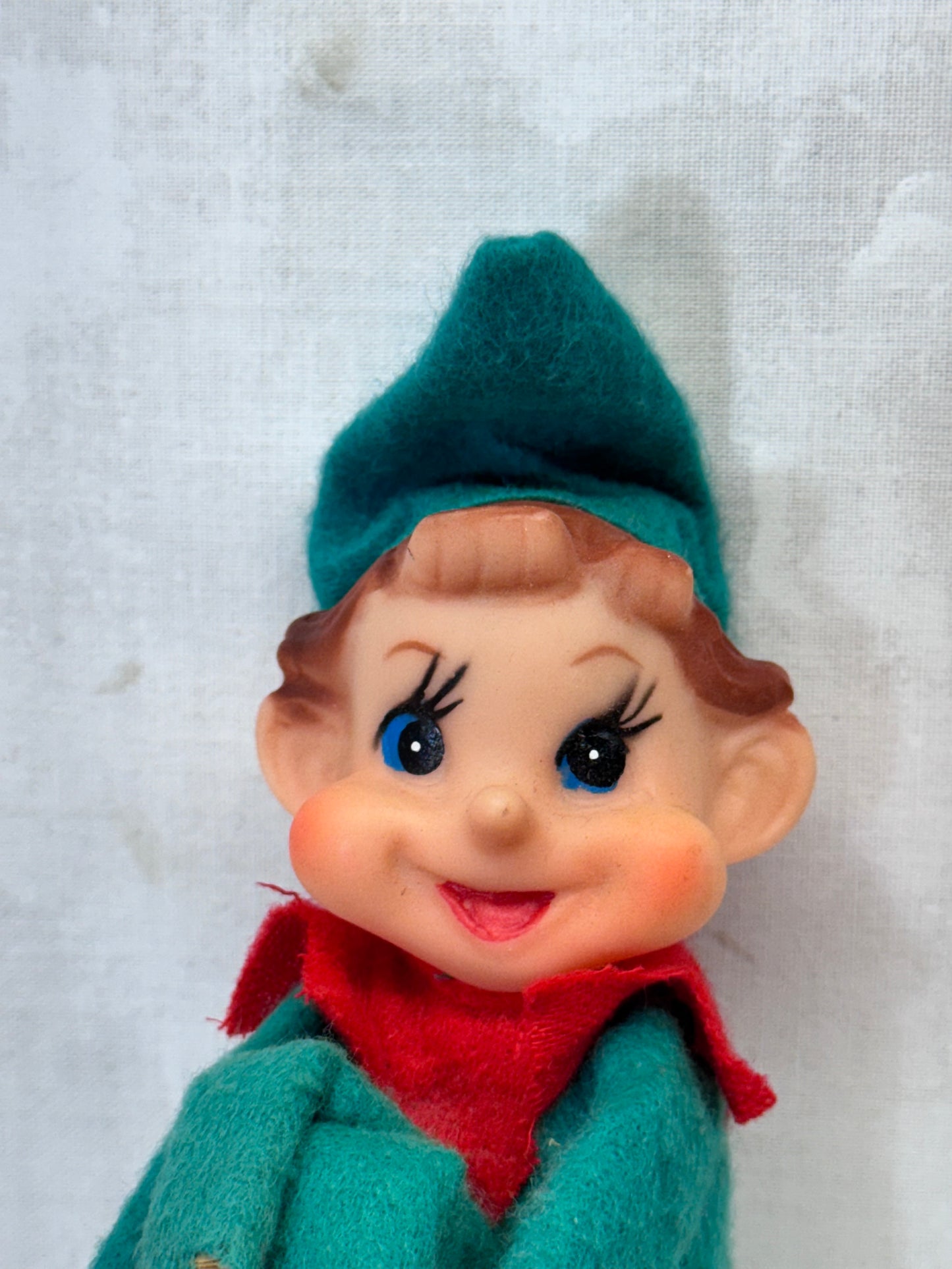 Japan Green Knee Hugger Elf Vintage #1710