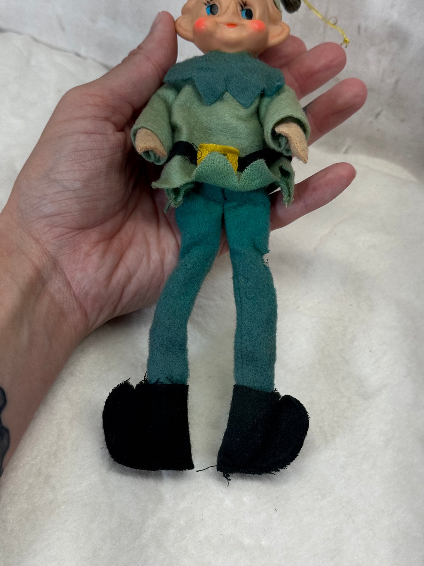 Green Japan Knee Hugger Elf Vintage #1868