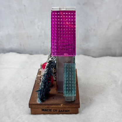 Twinkle Lite Putz Christmas House Vintage Flawed #2197