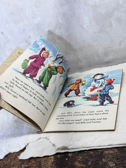 Frosty The Snow Man Little Golden Book No. 142 Vintage #1896