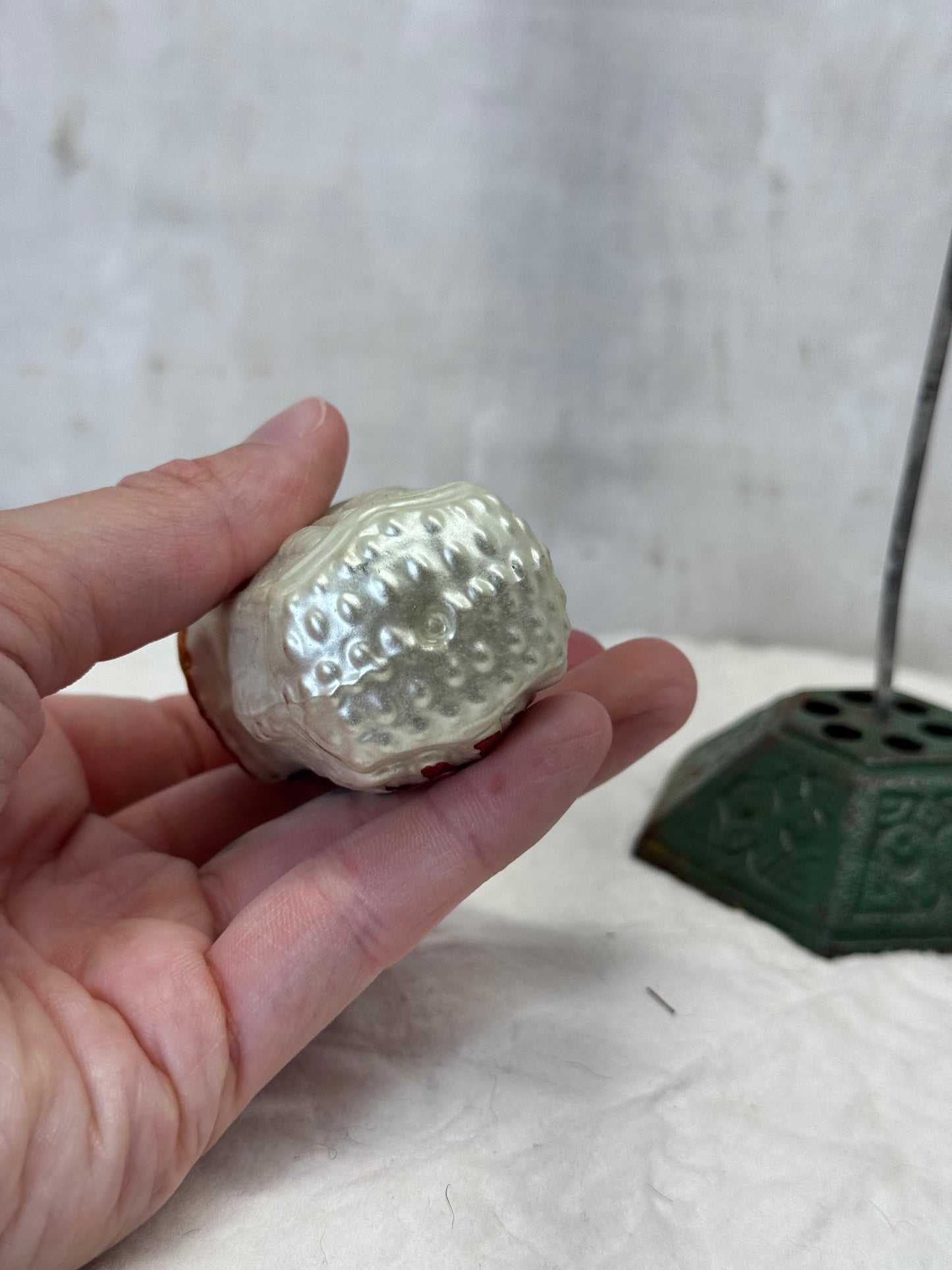 Vintage Antique German Christmas Ornament Cuckoo Clock #1796