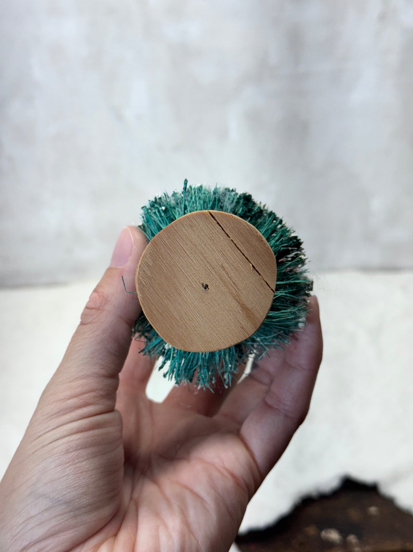 Bottle Brush Christmas Trees Vintage #1935