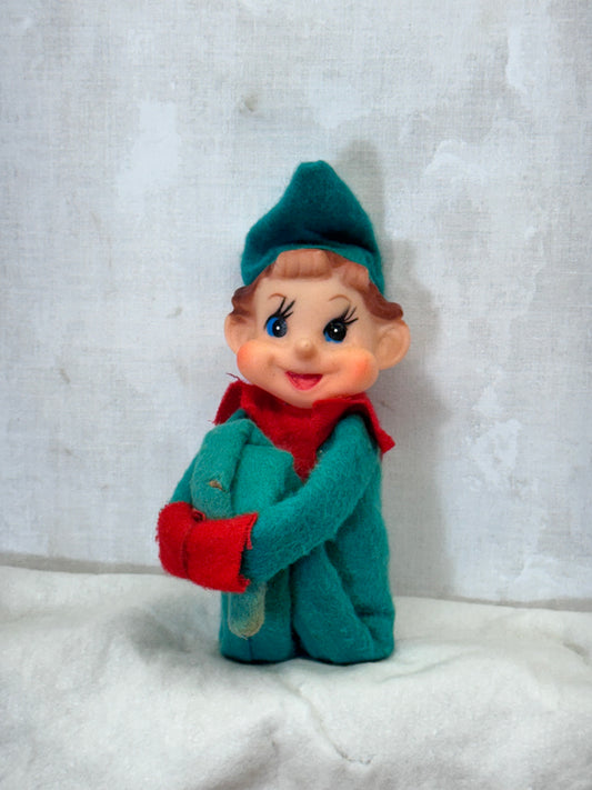Japan Green Knee Hugger Elf Vintage #1710