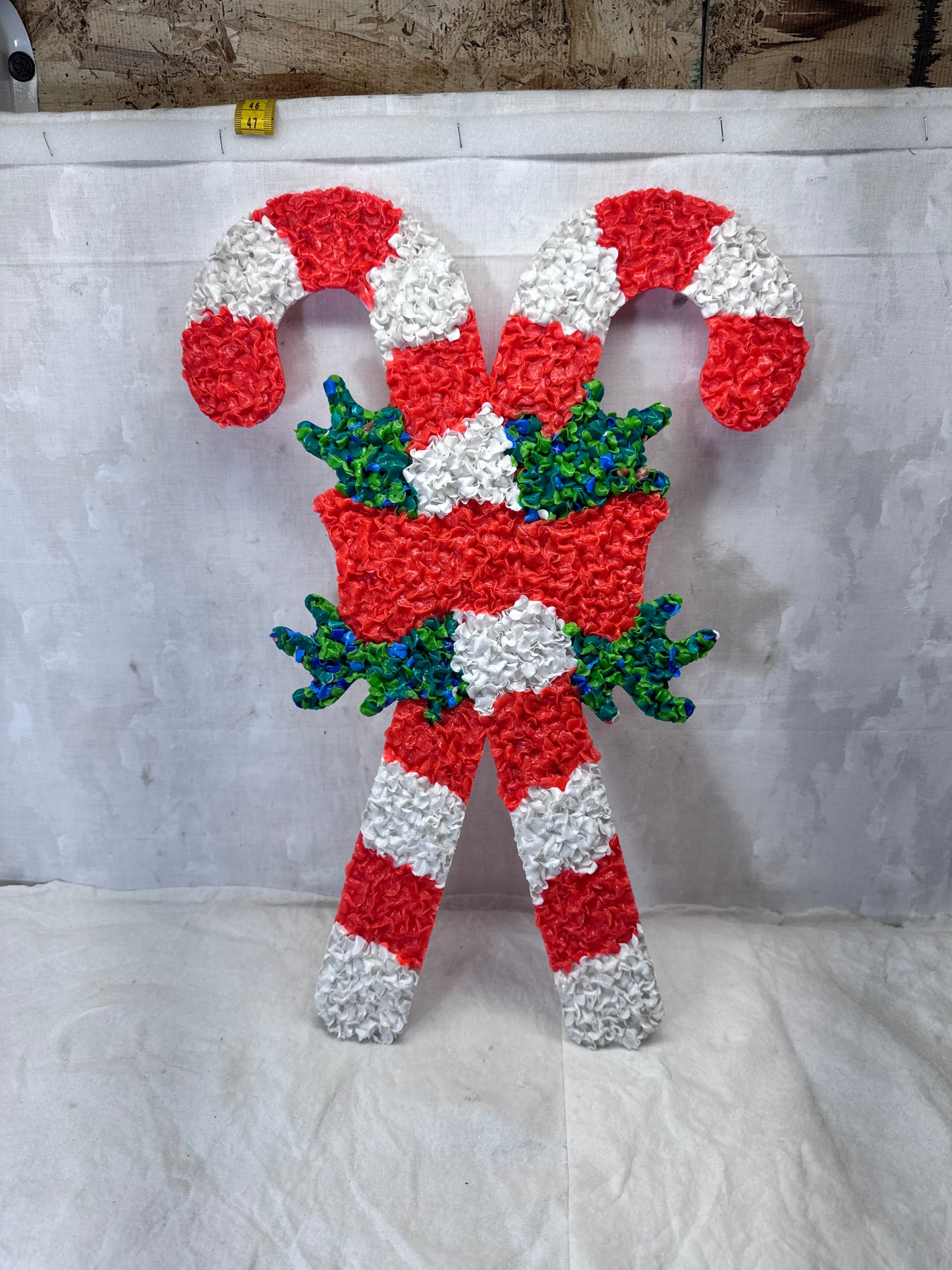 Candy Cane Popcorn Sign Christmas #1947