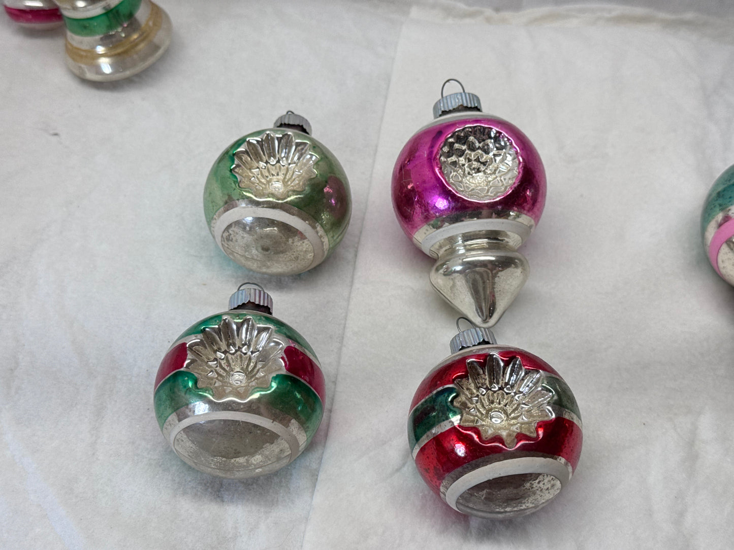 Vintage Glass Ornament Bundle #2160