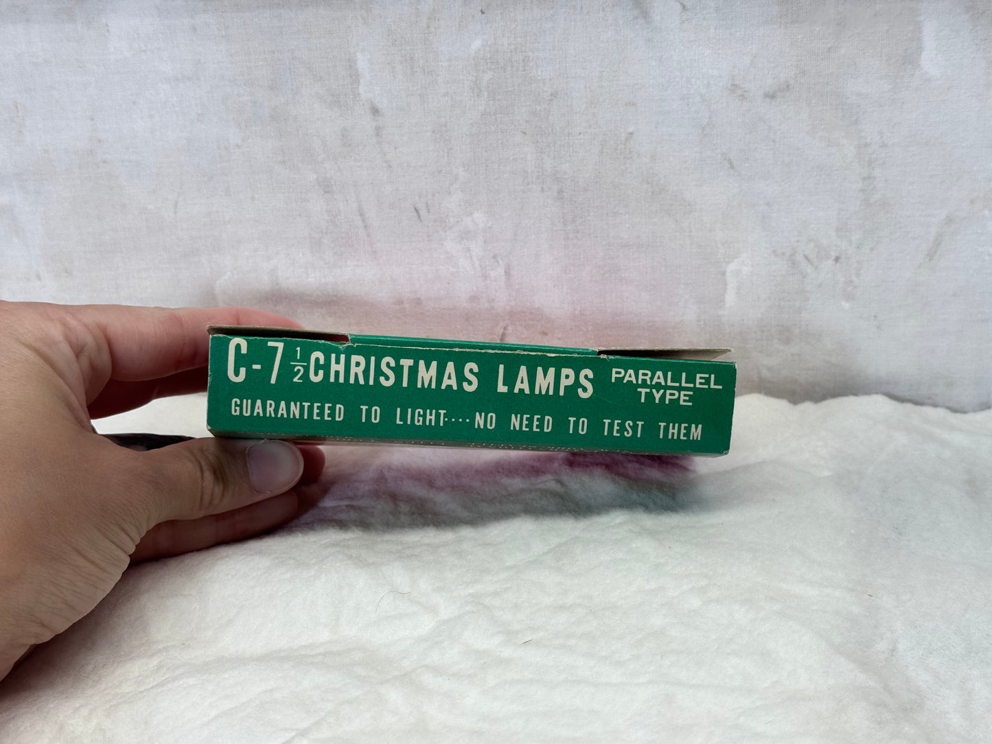 Jewel Lite Christmas Tree Lamp Lightbulbs Red NOS Vintage #1877