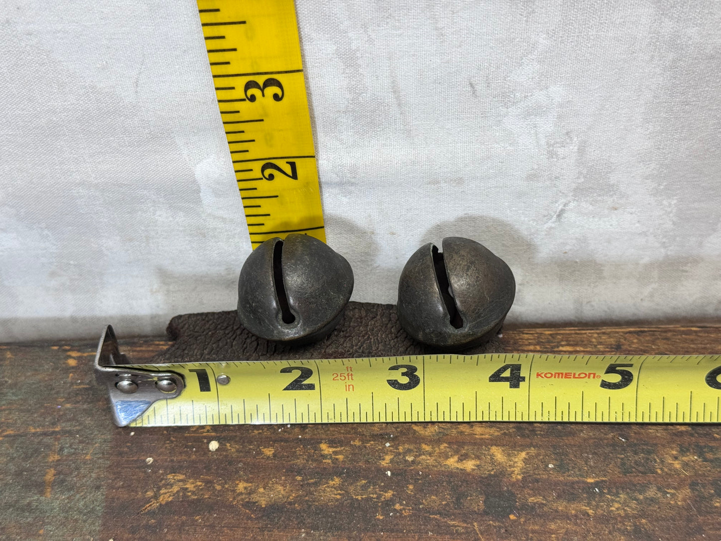 Two Sleigh Jingle Bells Antique #1883