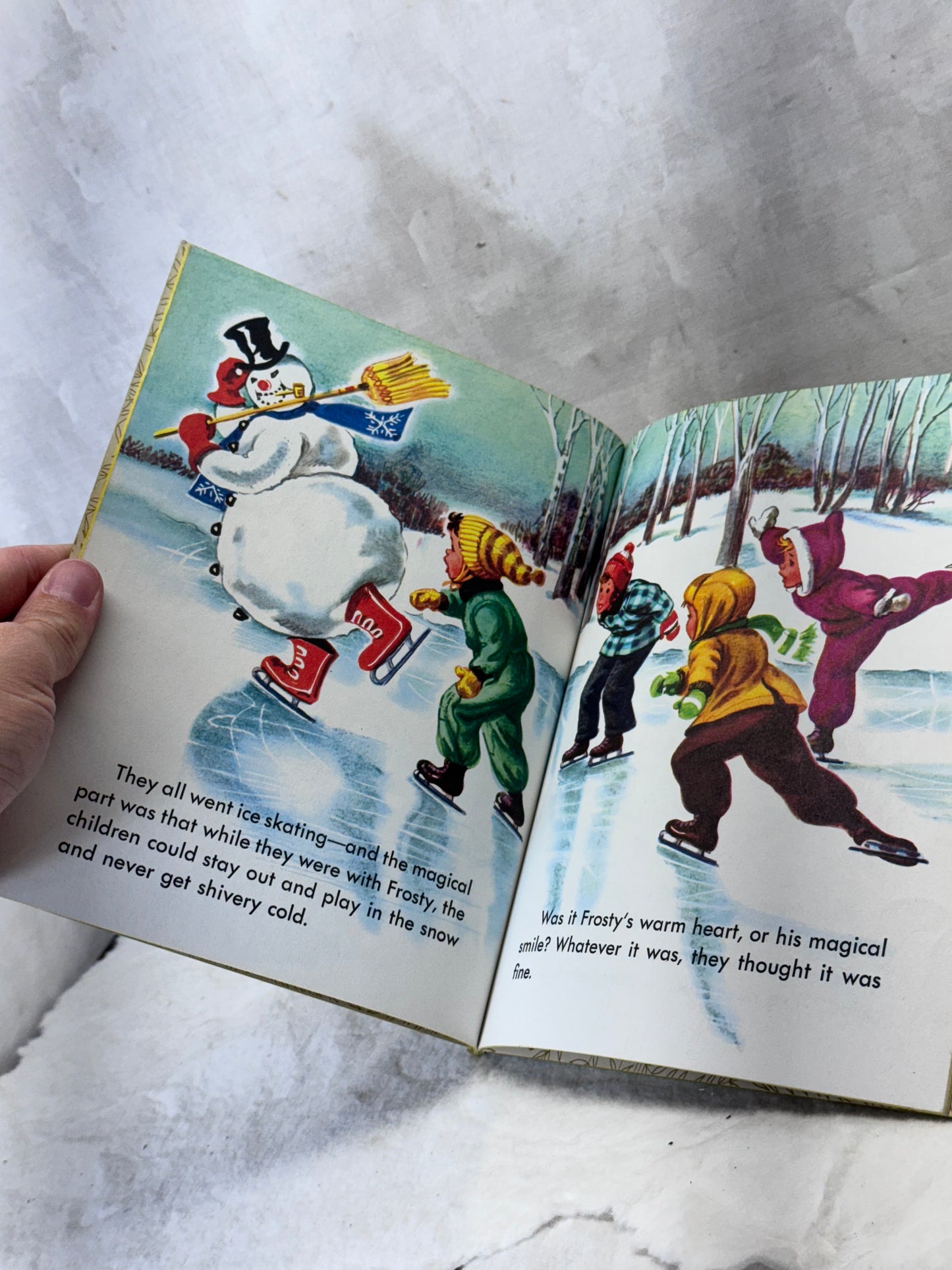 Frosty The Snowman Little Golden Book No. 142 Vintage #1898