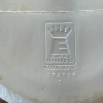 Empire Santa Cookie Jar Blow Mold Vintage #2057