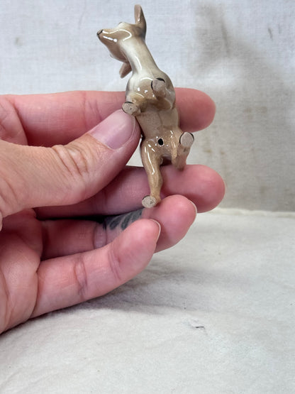 Mini Deer Figurine Christmas Vintage #1993