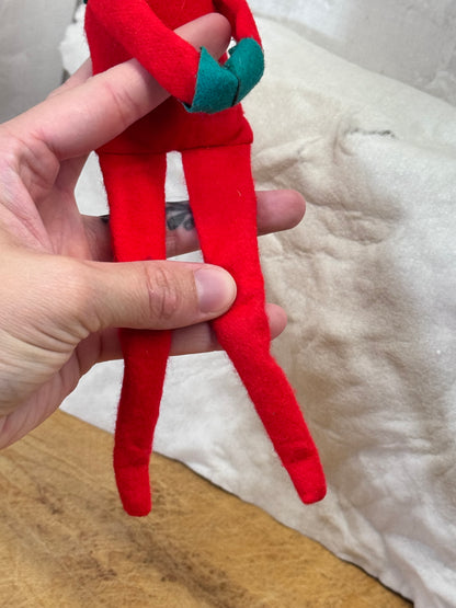 Japan Red Knee Hugger Elf Vintage #1706