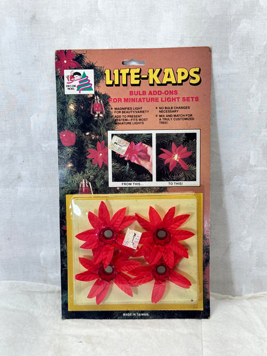 Lite-Kaps for Mini Light Sets NOS #1979