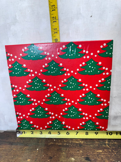 Vintage Christmas Gift Box NOS #1736