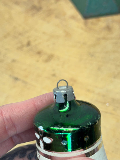 Vintage Christmas Bell Ornament #1622