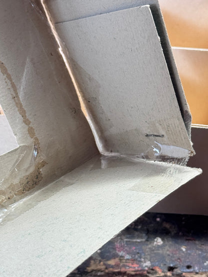 Fantasia Christmas Ornament Box Empty Vintage #1929