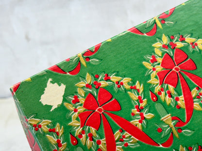Vintage Christmas Gift Box #1744
