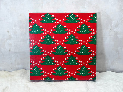 Vintage Christmas Gift Box NOS #1736