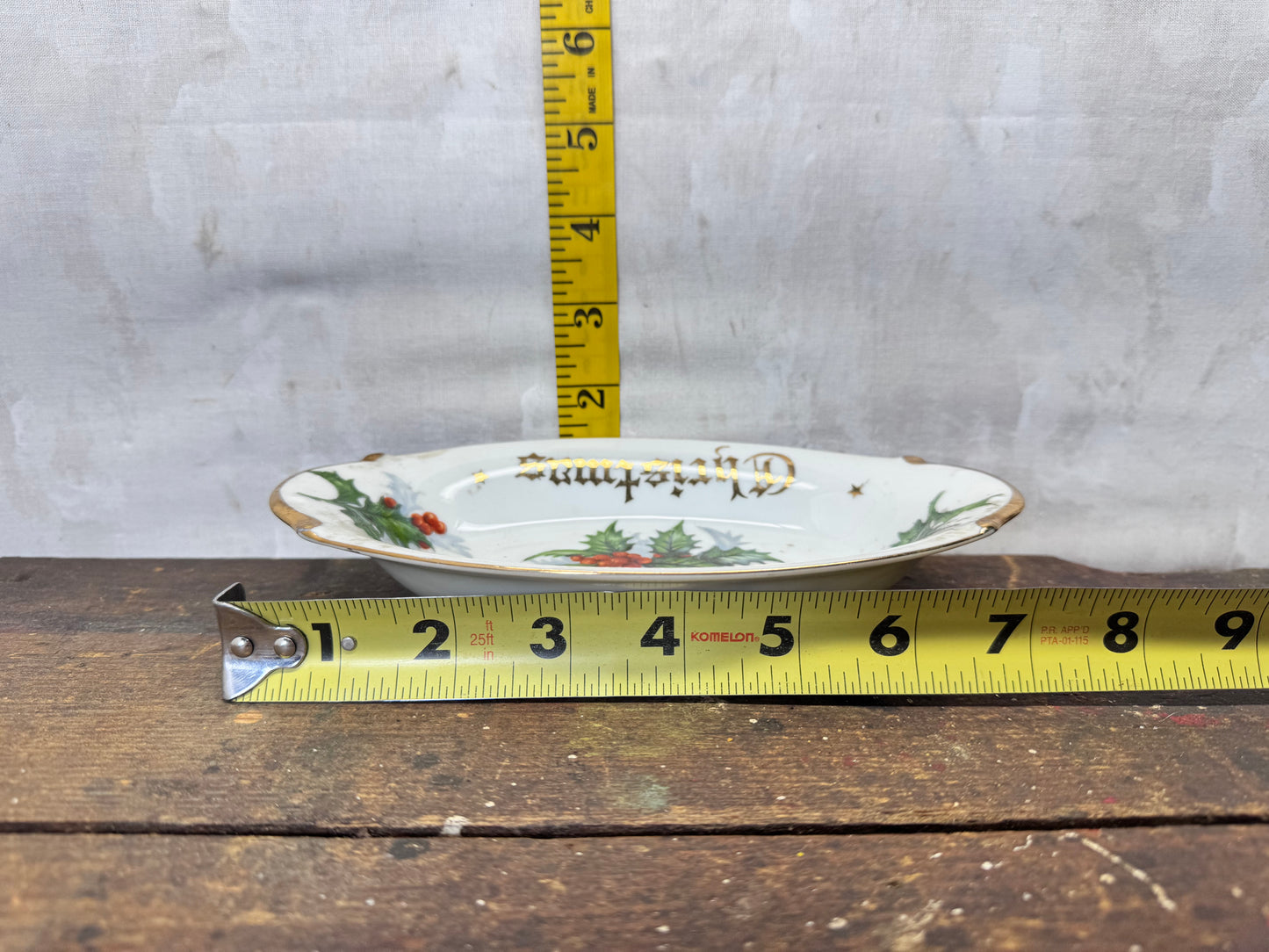 Norcrest Merry Christmas Candy Dish #1713