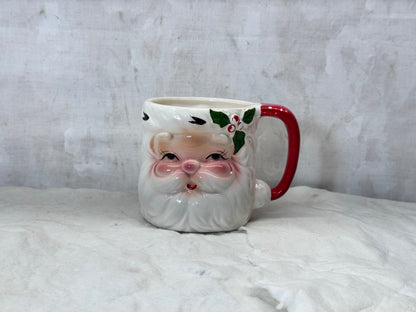 Santa Christmas Mug Vtg #1751