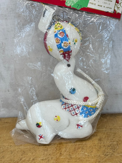 NOS Vintage Shiny Brite Japan Seal Ornament #1677