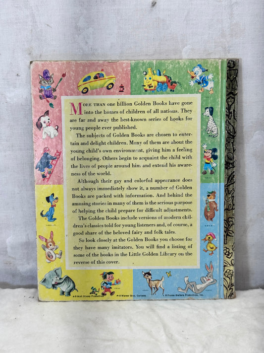 Frosty The Snow Man Little Golden Book No. 142 Vintage #1896