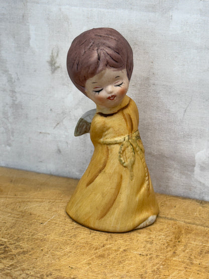 Vintage Jasco Ceramic Figurine Bell Christmas #1630