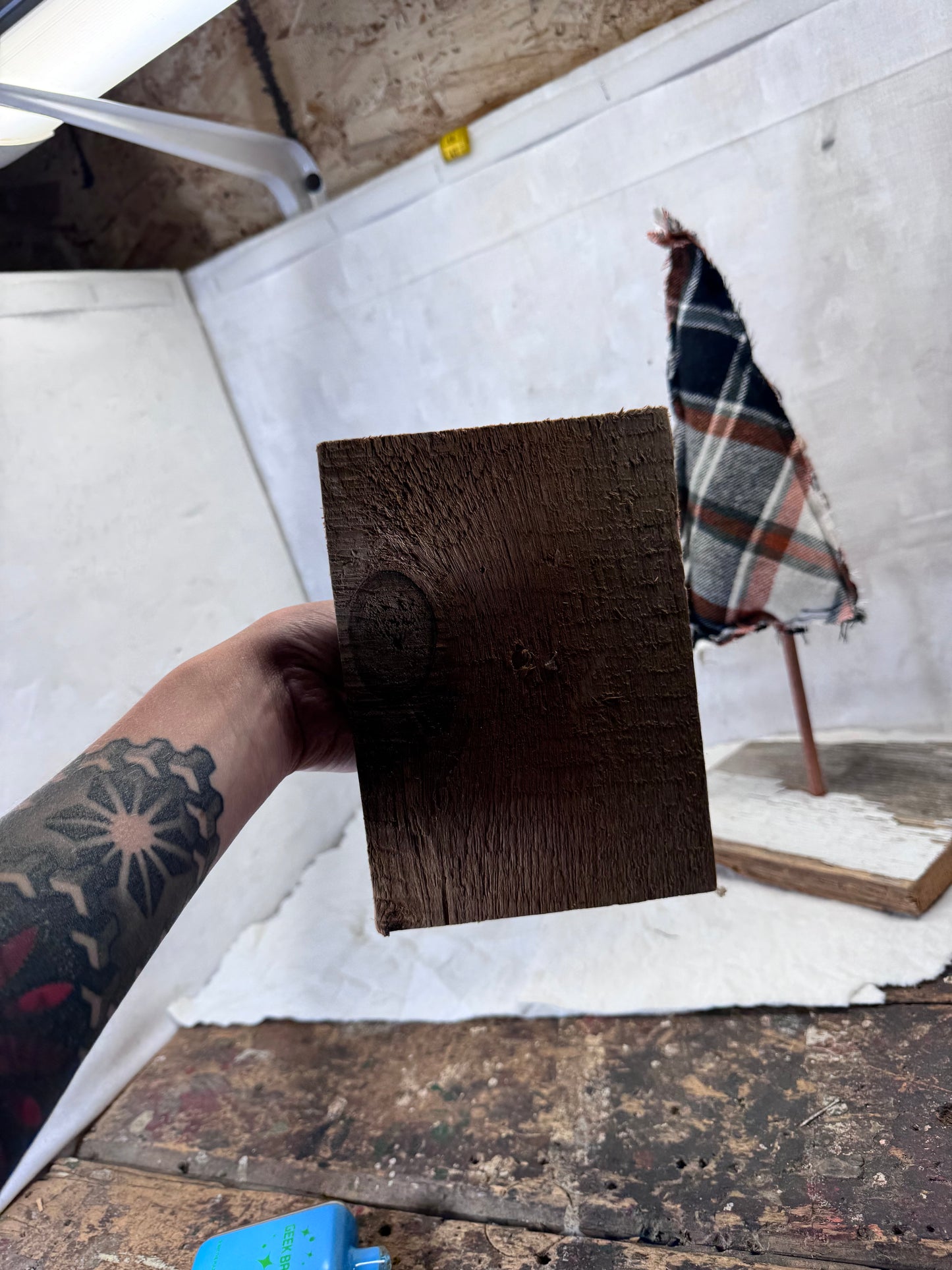 Hand Crafted Christmas Trees set of 3 #1925