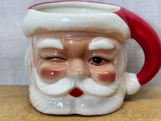 Japan Santa Mug Vintage #1726