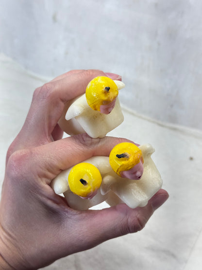 Tavern Candle 3 Singing Angels Vintage Christmas #1988