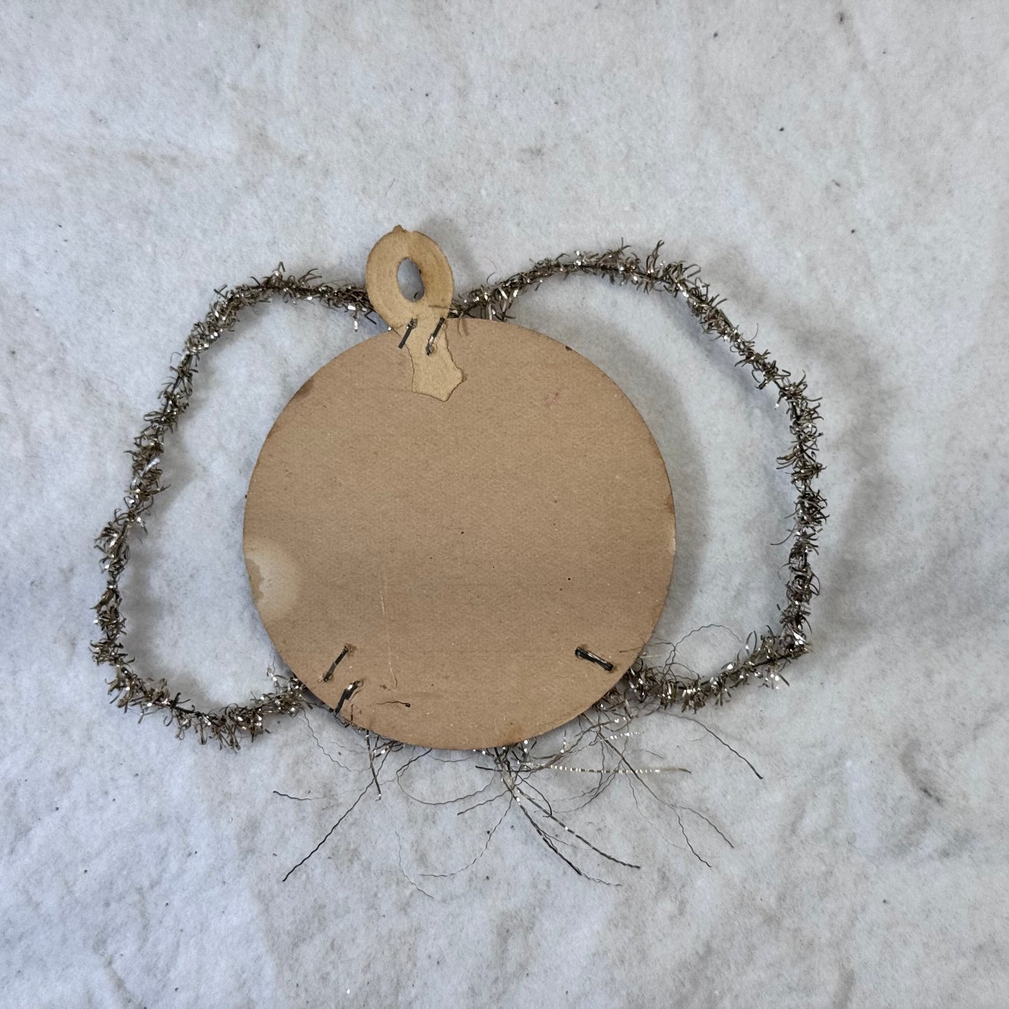 Victorian Angel Paper Fringe Christmas Ornament #2093