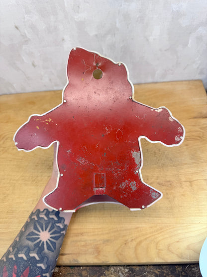 Plastic Santa Claus Blow Mold Vintage #1674