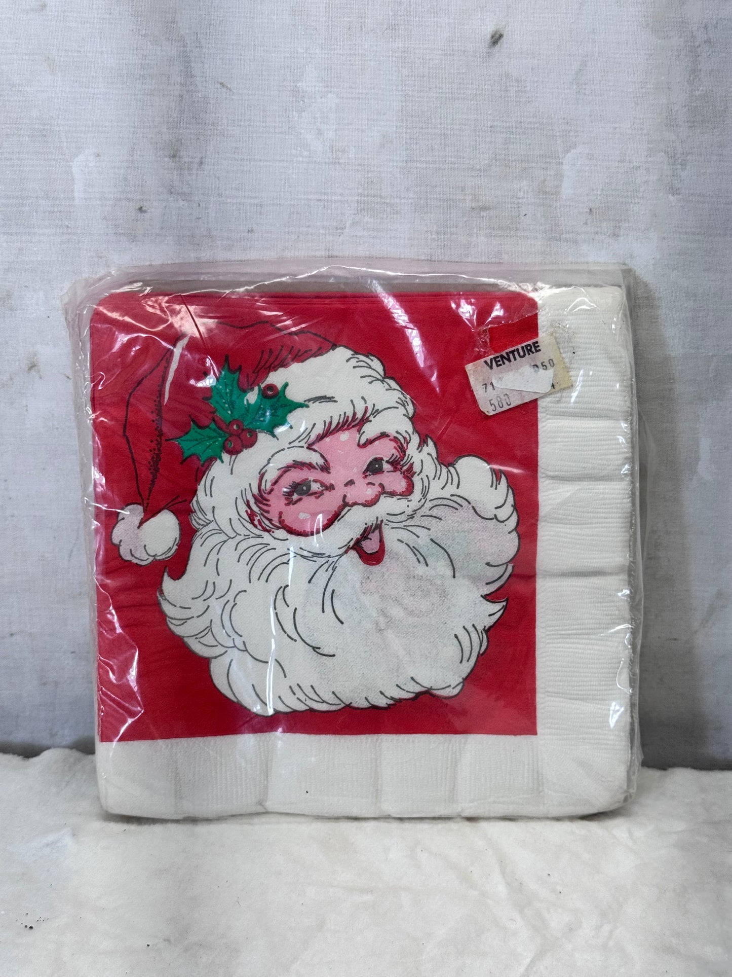 Santa Claus NOS Napkins Appleton Wisconsin Vintage #1893