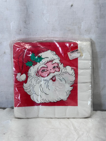 Santa Claus NOS Napkins Appleton Wisconsin Vintage #1893