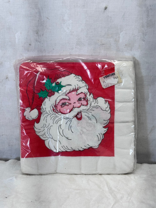 Santa Claus NOS Napkins Appleton Wisconsin Vintage #1893