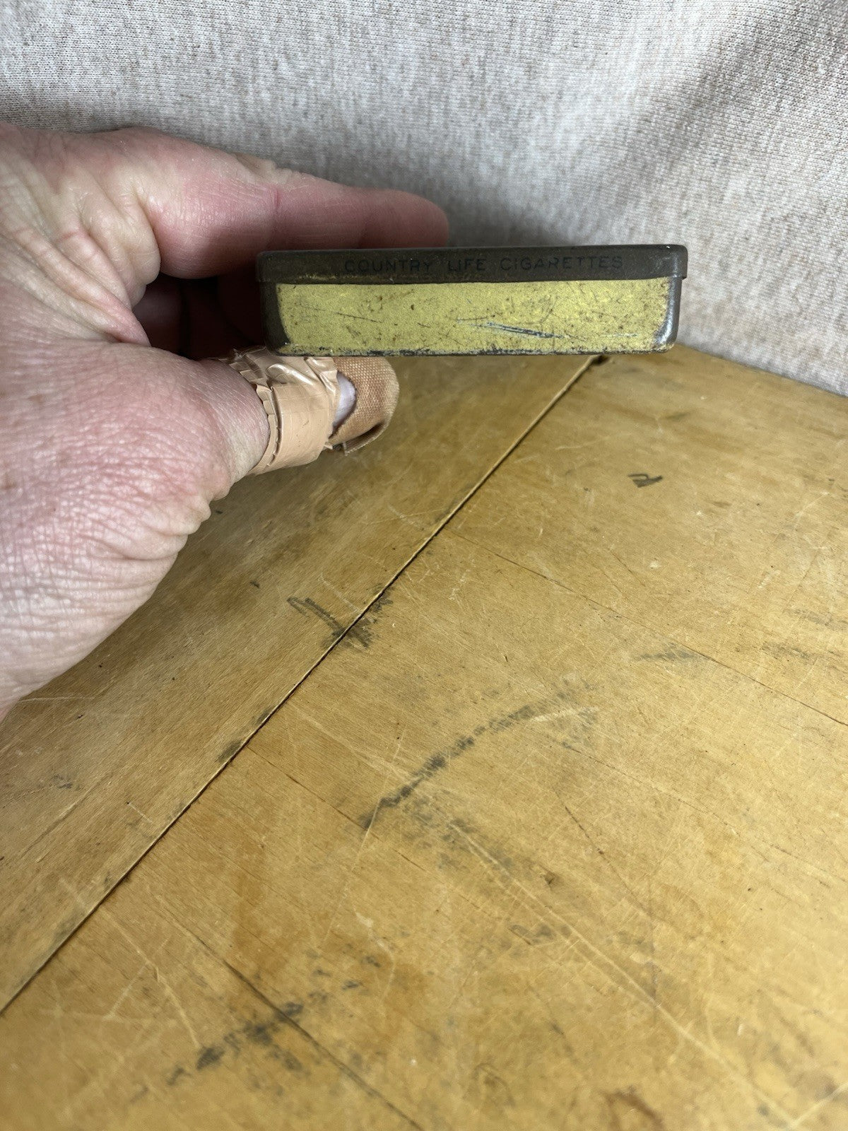 Country Life Empty Cigarette Tin