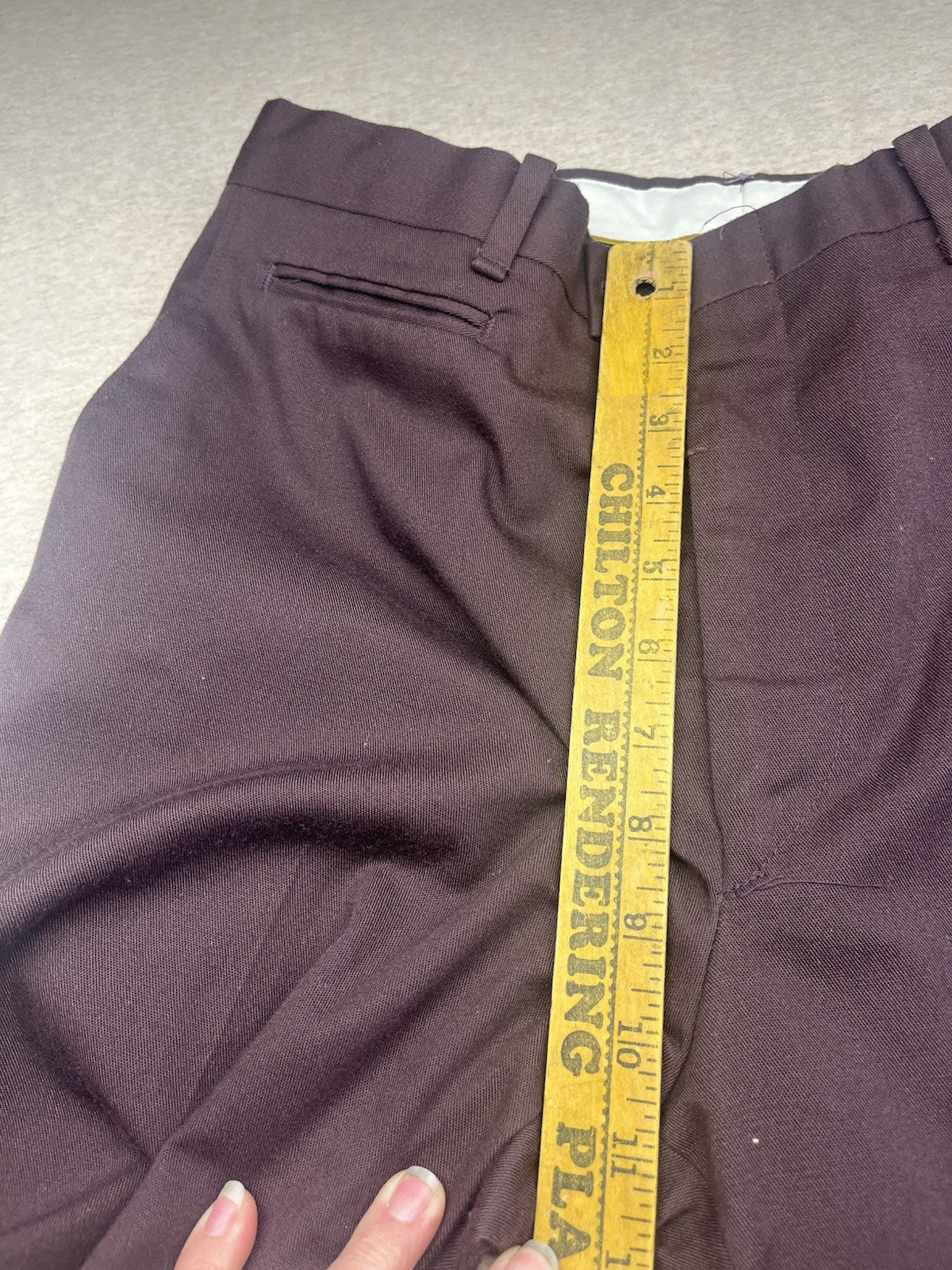 1970s Men’s Cotton Brown Pants