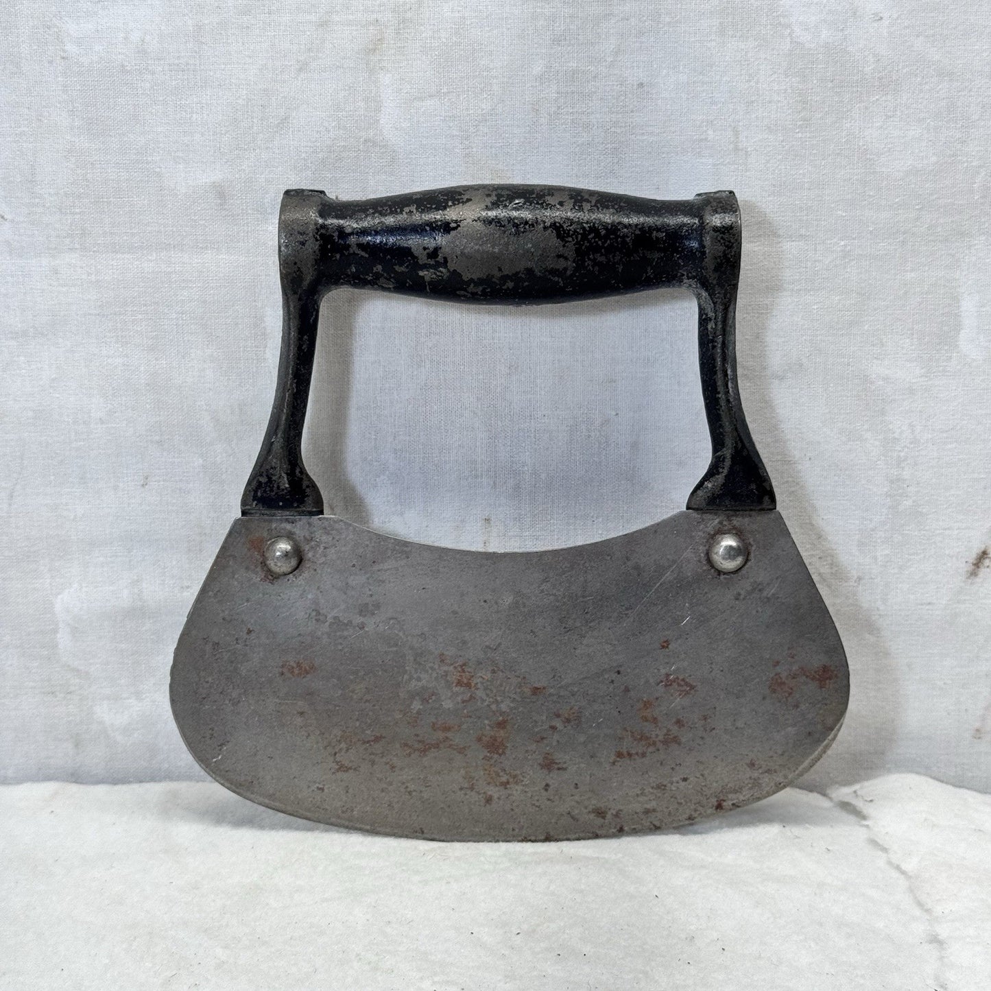 Antique Metal Hand Food Chopper
