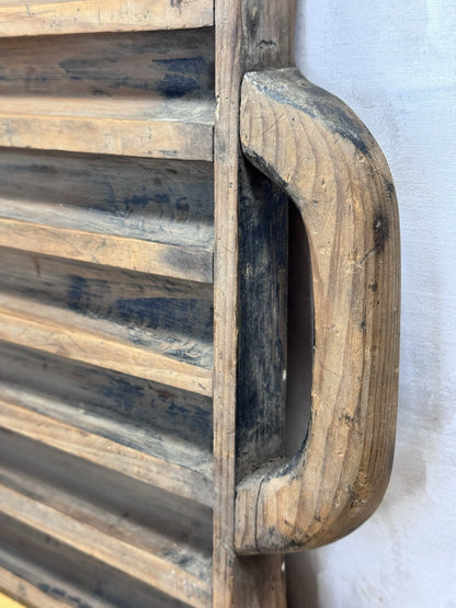 Coin Slot Organizer Primitive Drawer Wooden #1146