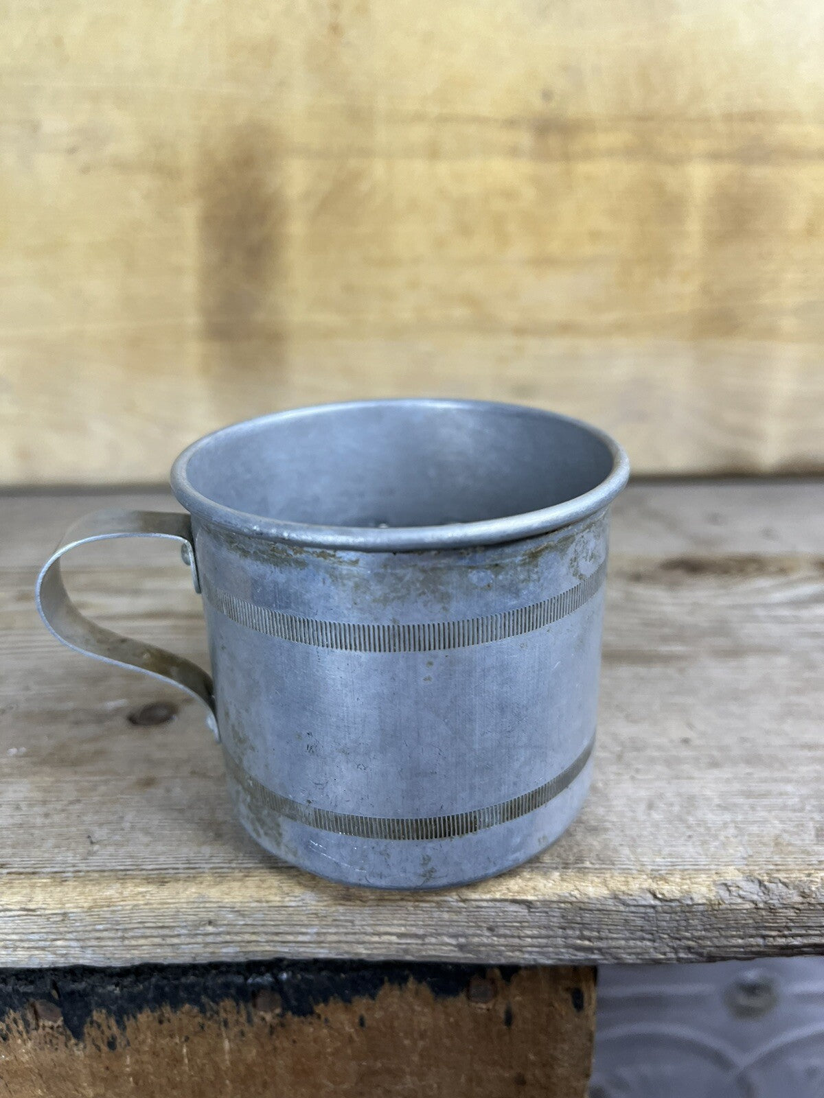 Vintage Aluminum Baby Cup,collectible 