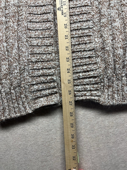 1960s, 70s Grandpas Kings Road Brown Cardigan Sweater